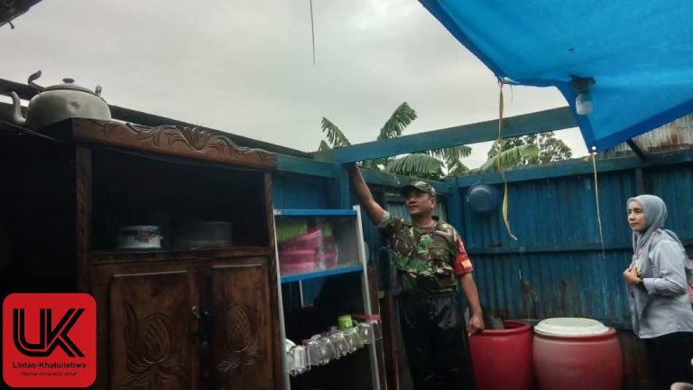 Bantuan Tanggap Darurat: Serka Safaruddin dan Kodim 1421/Pangkep Bantu Korban Bencana Alam di Kamp Bontojai