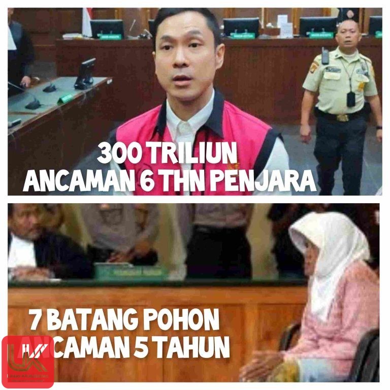 Timbangan Keadilan yang Ironis di Indonesia: Melihat Penerapan Hukum yang Tidak Merata