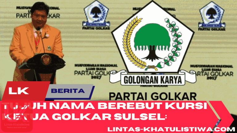 Tujuh Nama Berebut Kursi Ketua Golkar Sulsel: Siapa yang Sesuai Aturan Partai?