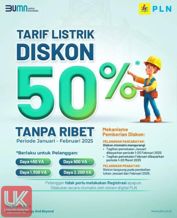 Diskon Token Listrik 50%: Yang Perlu Anda Ketahui Tentang Batasan di Bulan Januari & Februari 2025