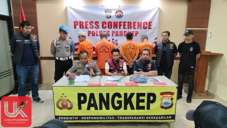 Polres Pangkep Bongkar Jaringan Pencurian Sapi