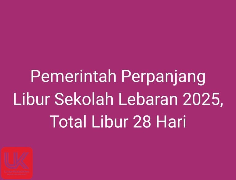 Libur Sekolah Lebaran Idul Fitri 2025 Diperpanjang dan Dipercepat