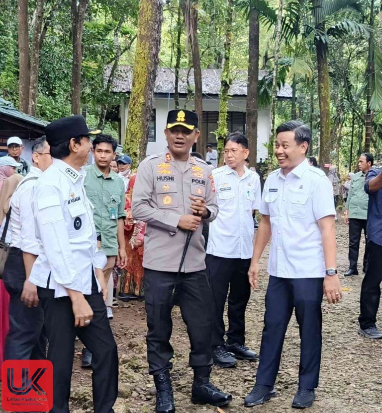 Kapolres Pangkep Pimpin Pengamanan Kunjungan Menteri Kehutanan RI di KHDTK Tabo-Tabo