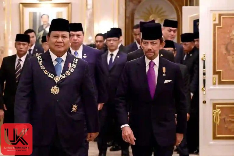 Presiden Prabowo Subianto Dianugerahi Bintang Kehormatan Negara Tertinggi Brunei