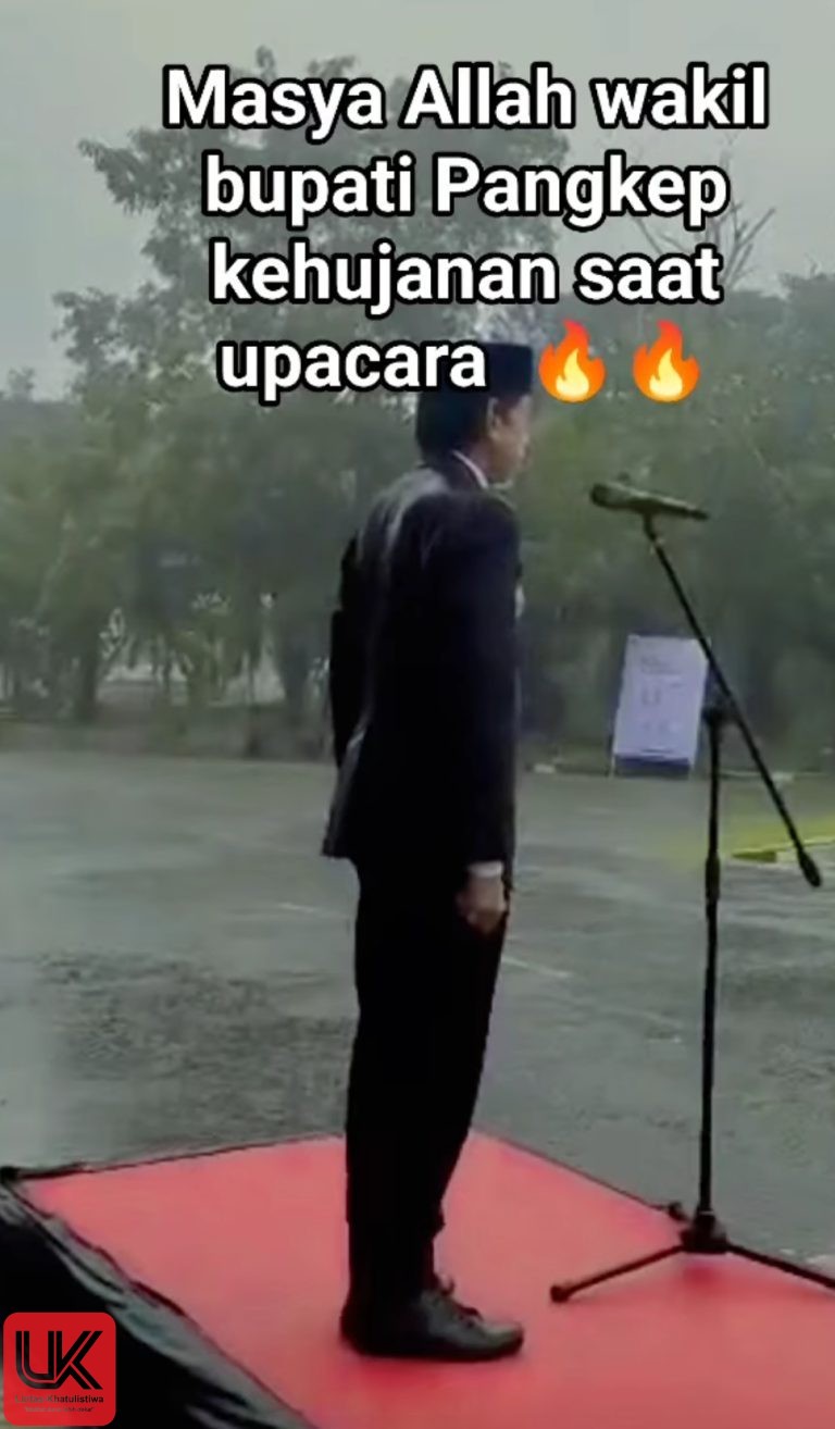 Peringatan Harkitnas ke-117 di Pangkep Diguyur Hujan, Semangat Tidak Padam