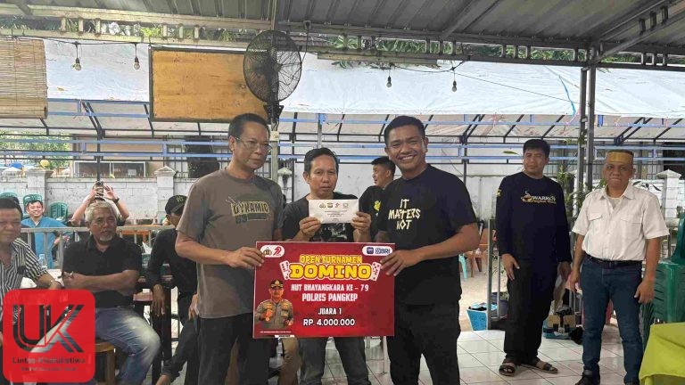Polres Pangkep Sukses Gelar Turnamen Domino dalam Rangka Memperingati Hari Bhayangkara ke-79