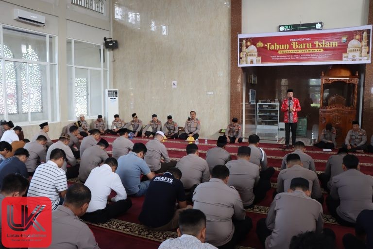 Polres Pangkep Gelar Peringatan 1 Muharram 1447 H