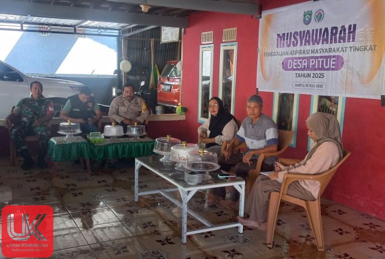 Bhabinkamtibmas Polsek Ma’rang Hadiri Perencanaan Pembangunan Desa Pitue 2026