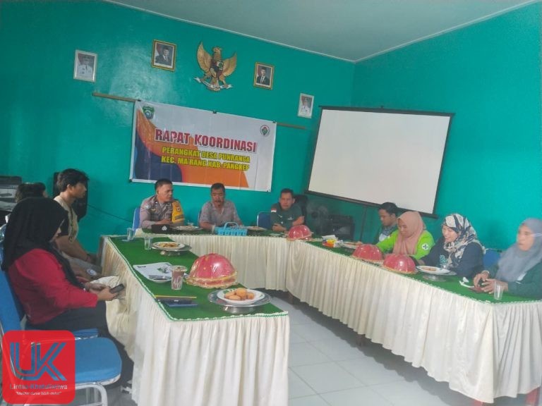 Bhabinkamtibmas Polsek Ma’rang Hadiri Rapat Pembentukan Panitia HUT RI ke-80 di Desa Punranga