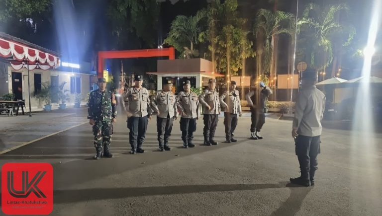Cegah Gangguan Malam, Polsek Menteng Gelar Patroli Cipkon Tengah Malam