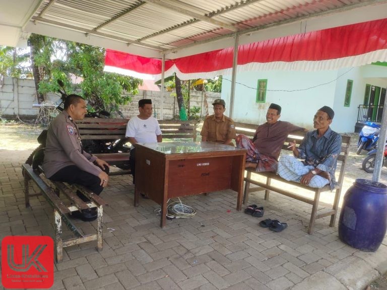 Bhabinkamtibmas Polsek Ma’rang Jalin Silaturahmi dengan Tokoh Agama di Wilayah Binaan