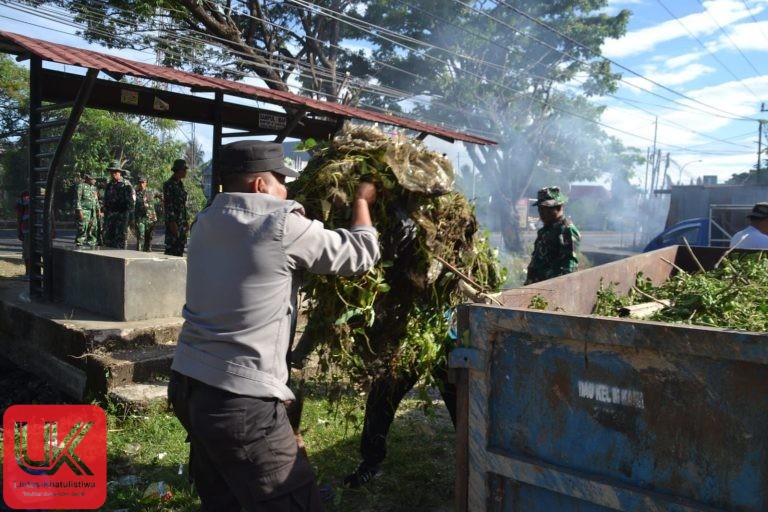 Sinergitas TNI-Polri dan Pemerintah Kecamatan Ma’rang Gelar Bakti Teritorial Prima Sambut HUT Ke-80 TNI