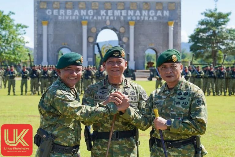 Serijab Panglima Divisi Infanteri 3 Kostrad dipimpin langsung oleh Pangkostrad Letjen TNI Mohammad Fadjar, MPICT.