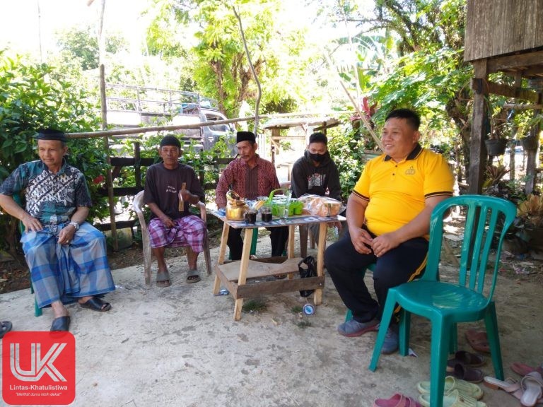 Giat Sambang, Bhabinkamtibmas Polsek Ma’rang Ajak Warga Binaan Jaga Kamtibmas