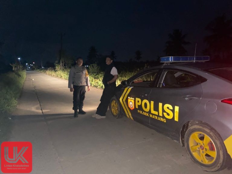 Polsek Ma’rang Perketat Kamtibmas