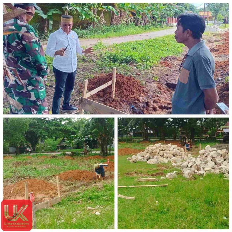 Pembangunan Koperasi Merah Putih di Lapangan Sepak Bola Mangkaca Resmi di Hentikan oleh Ketua Komisi II DPRD Pangkep dan Camat Segeri.