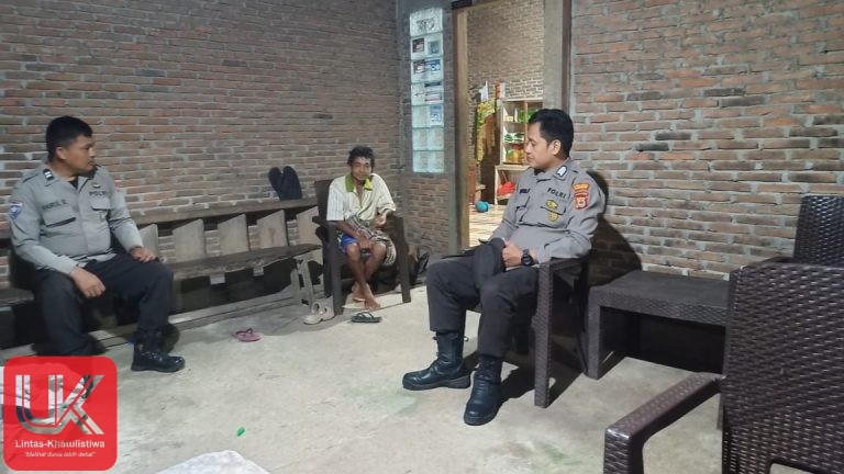 Pelsek Tindong Tallasa laksanakan Patroli KAMTIBMAS