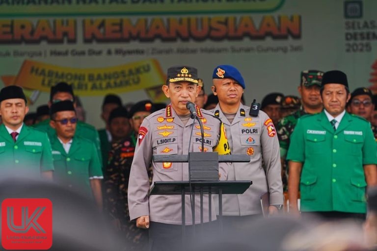 Kapolri Pimpin Apel Kebangsaan Banser, Ingatkan Kesiapsiagaan Bencana dalam Pengamanan Nataru