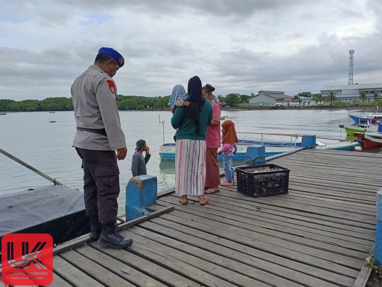 Himbauan Keselamatan Berlayar Oleh Satgas Banops Ops Lilin 2025 Polres Pangkep