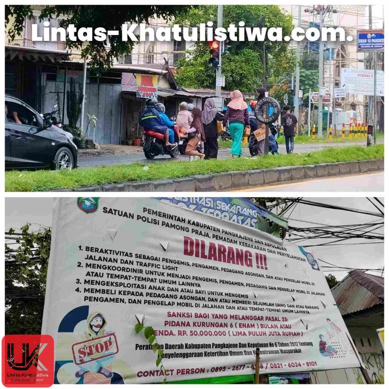 Pengamen Menjamur di Lampu Merah” Bungoro dan Labakkang: Seakan Datang Menantang Sanksi dan larangan