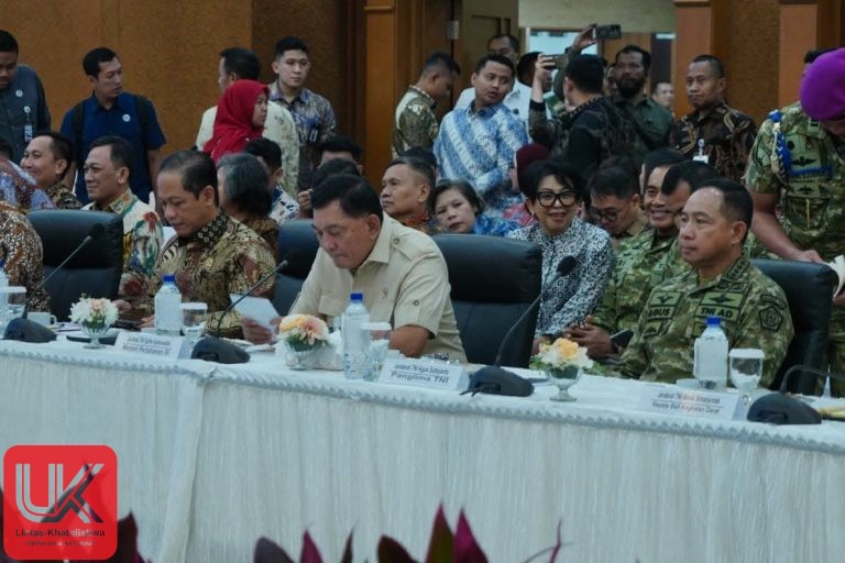 Panglima TNI Dampingi Menhan RI Hadiri Entry Meeting Pemeriksaan Keuangan di BPK RI