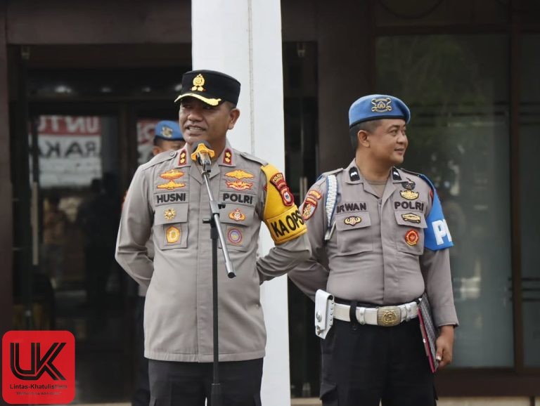 Kapolres Pangkep Pimpin Apel Perdana Awal Tahun 2026, Siap Hadapi Tantangan Tugas ke Depan