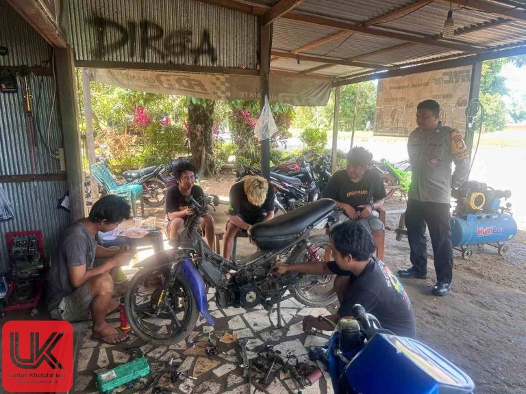 Bhabinkamtibmas Polsek Ma’rang Sambangi Warga Desa Tamangapa, Himbau Waspada Pancaroba