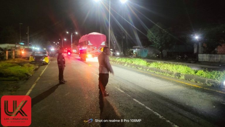 Kapolsek Ma’rang Pimpin Langsung Pengamanan Hajatan Pernikahan di Kelurahan Ma’rang