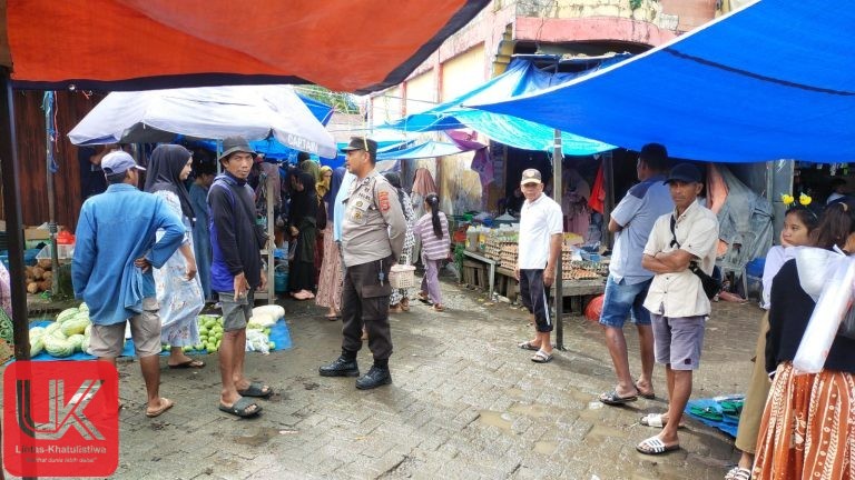 Patroli Sehari Jelang Ramadan 1447 H, Personel Polsek Ma’rang Pantau Lonjakan Pengunjung