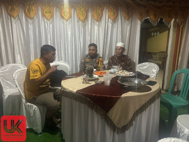 Bhabinkamtibmas Polsek Ma’rang Kontrol Pesta Pernikahan di Kampung Kasuarang Desa Tamangapa Pastikan Situasi Aman dan lancar