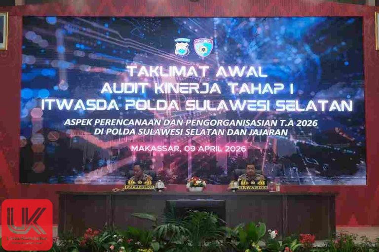 Wakapolda Sulsel Buka Audit Kinerja Itwasda Tahap I 2026, Perkuat Akuntabilitas dan Kinerja Organisasi