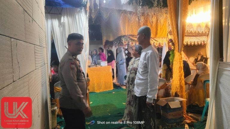 Bhabinkamtibmas Polsek Ma’rang Intensifkan Patroli Malam, Pantau Hajatan Warga Binaan