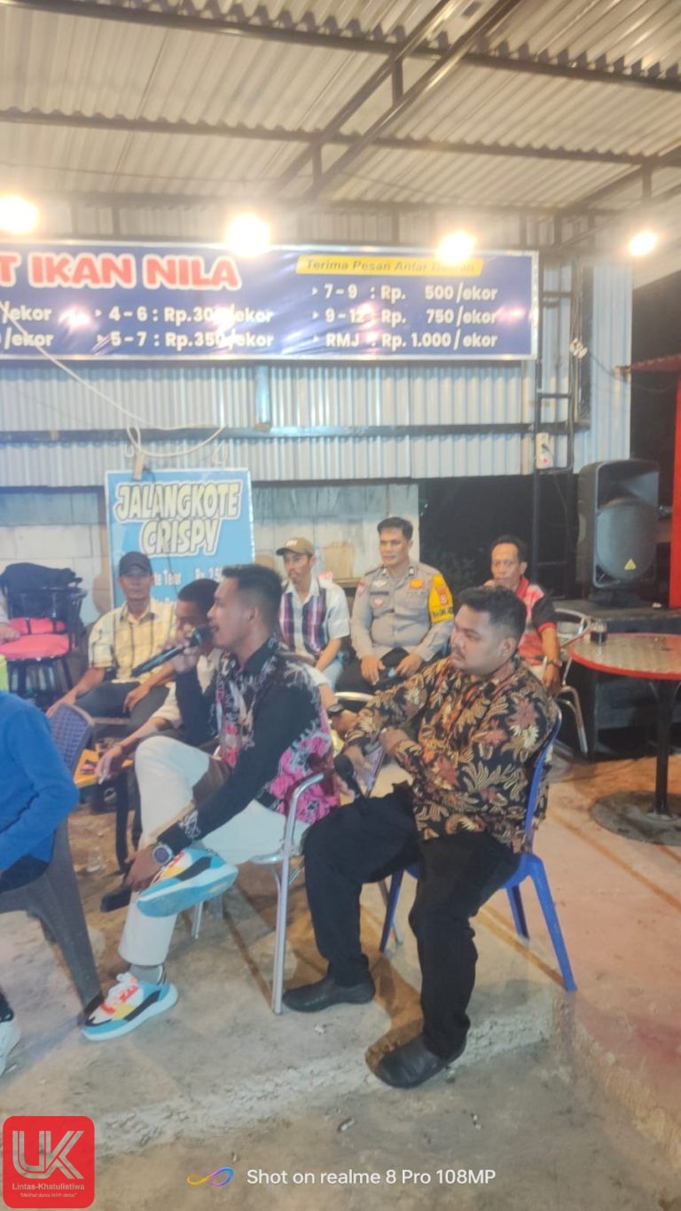Bhabinkamtibmas Kelurahan Bonto-Bonto Laksanakan Sambang dan Pengamanan Hajatan Warga