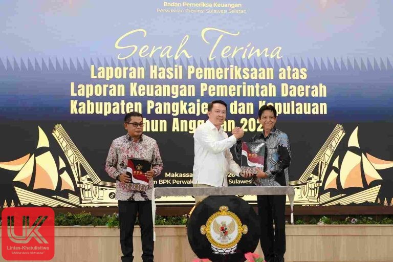 Kabupaten Pangkep Raih Opini WTP ke 15 Kalinya