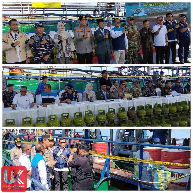 Polda Sulsel Gelar Konferensi Pers Pengungkapan Kasus Penyalahgunaan BBM dan LPG Bersubsidi di Wilayah Sulawesi Selatan