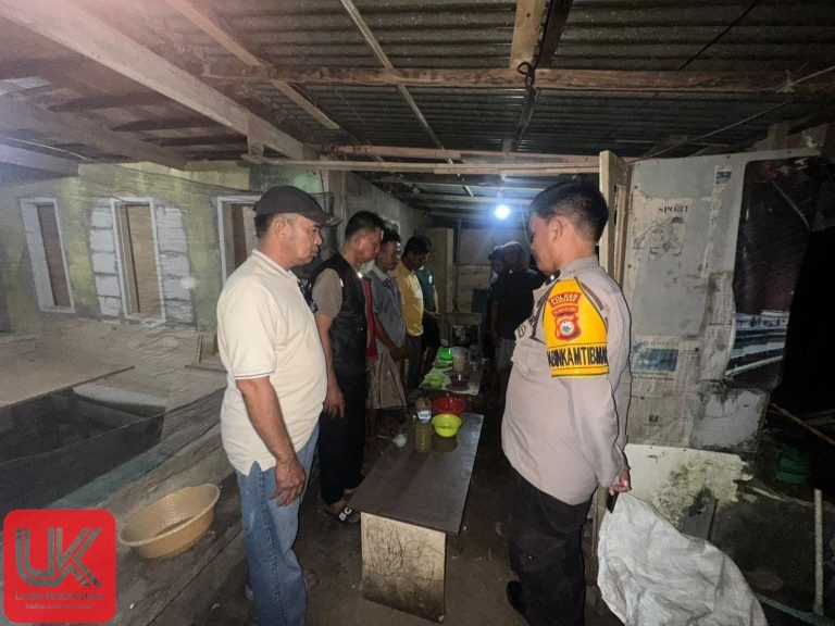 Kapolsek Ma’rang Pimpin langsung Operasi PEKAT: Sejumlah Miras Tradisional di amankan