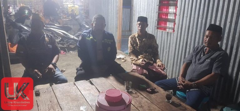 Bhabinkamtibmas Polsek Ma’rang Laksanakan Pengamanan Hajatan Pernikahan Warga Binaan di Desa Pitusunggu