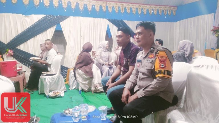 Ciptakan Rasa Aman, Bhabinkamtibmas Polsek Ma’rang Patroli Dialogis dan Sambangi Hajatan Warga Binaan