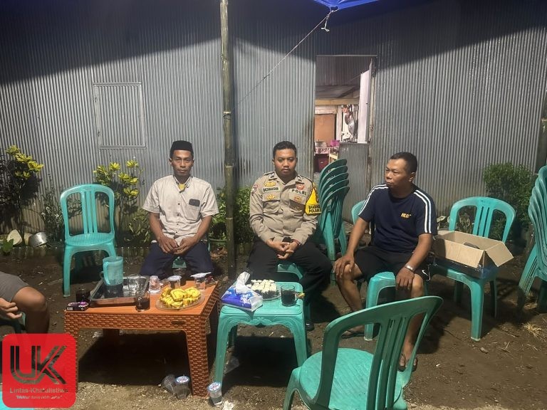 Ciptakan Rasa Aman, Bhabinkamtibmas Polsek Ma’rang Patroli Dialogis dan Sambangi Hajatan Warga