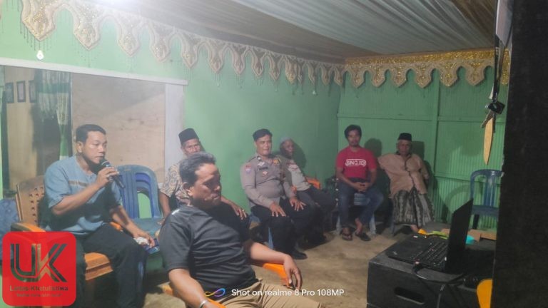 Melalui Sambang Hajatan Warga, Bhabinkamtibmas Polsek Ma’rang Pererat Silaturahmi dengan Masyarakat Binaannya