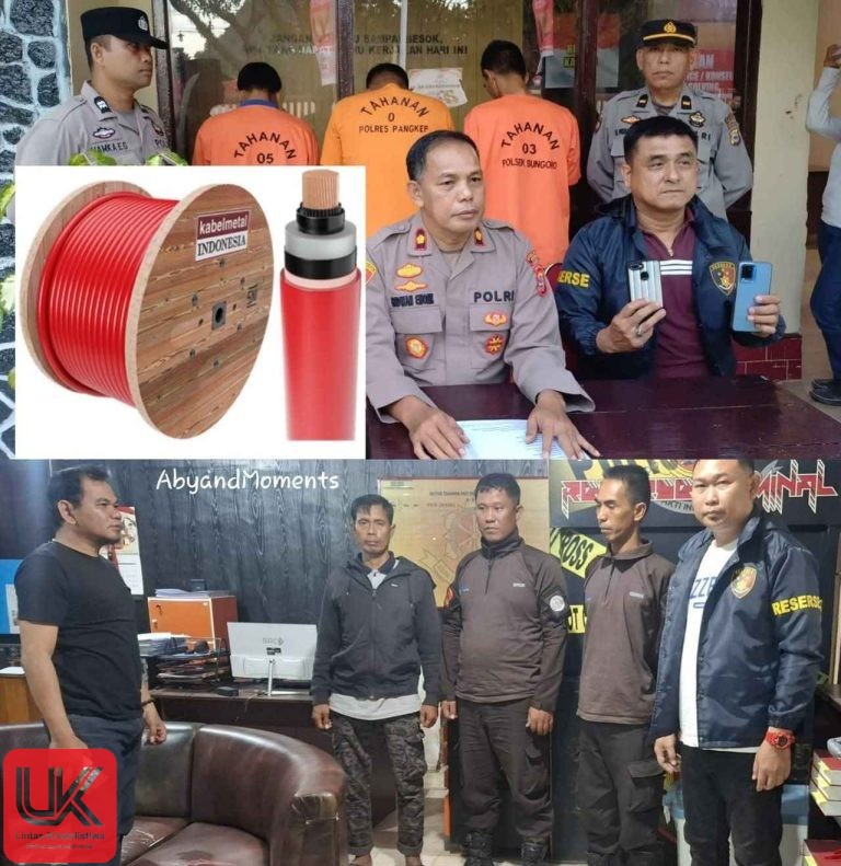 Terjerat Judi Online, Tiga Oknum Satpam PT Semen Tonasa Nekat Curi Kabel Senilai Rp994 Juta