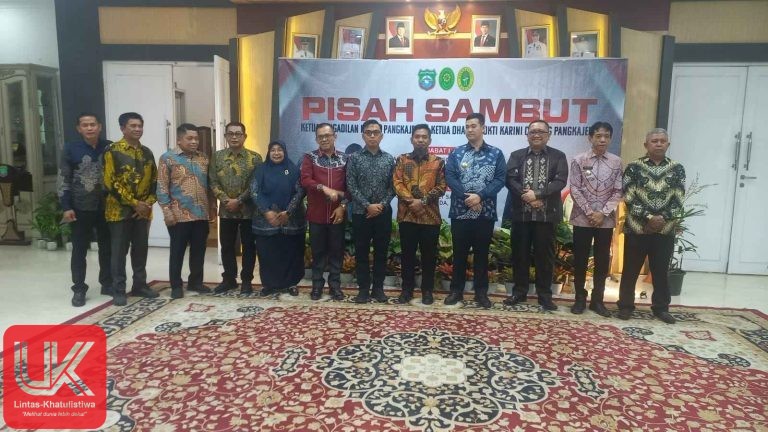 Perkuat Sinergitas, Bhabinkamtibmas Kelurahan Tumampua Hadiri Pisah Sambut Ketua PN Pangkep