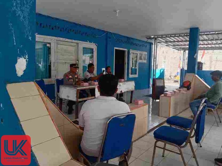 Wakapolsek Lk. Kalmas Hadiri Kegiatan Technical Meeting Turnamen Sepak Bola Kelurahan Cup