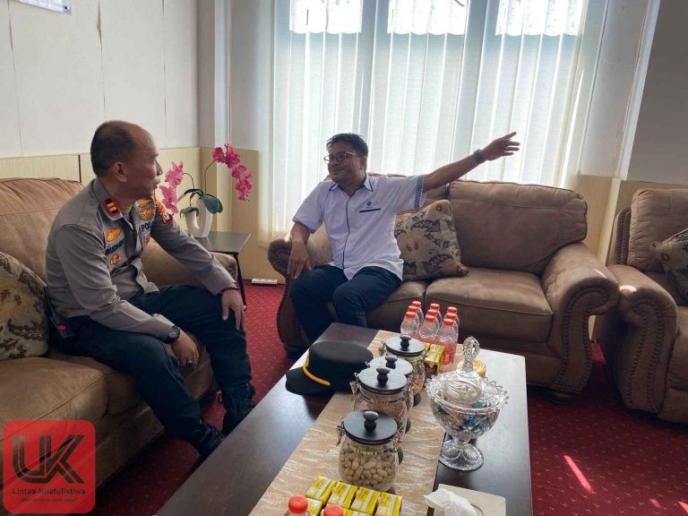 Kapolsek Mandalle Laksanakan giat silaturahmi dengan Kepala BPVP Pangkep