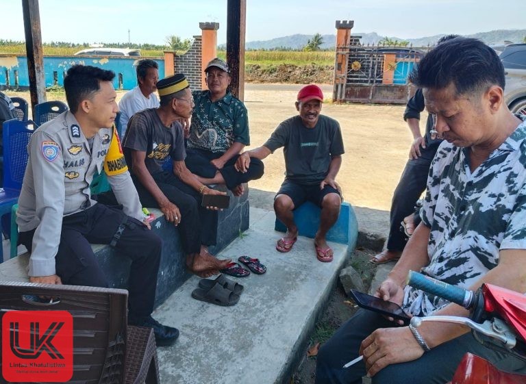 Bhabinkamtibmas Polsek Mandalle laksanakan giat sambang himbau warga antisipasi bahaya kebakaran