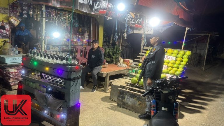 Tekan Potensi Gangguan Kamtibmas, Polsek Segeri Rutin Patroli Malam