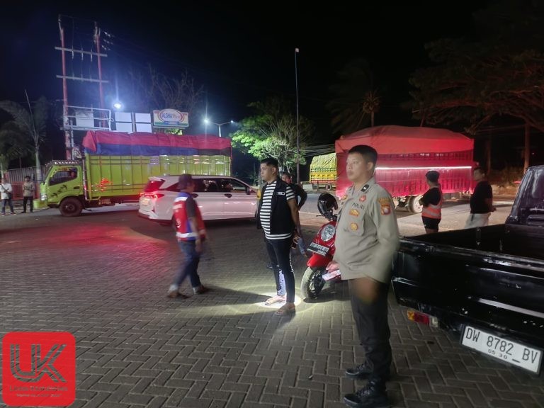 Ciptakan Situasi Aman dan Kondusif, Personel Polsek Labakkang Laksanakan Pengamanan di SPBU 74.906.07 Bujung Batue
