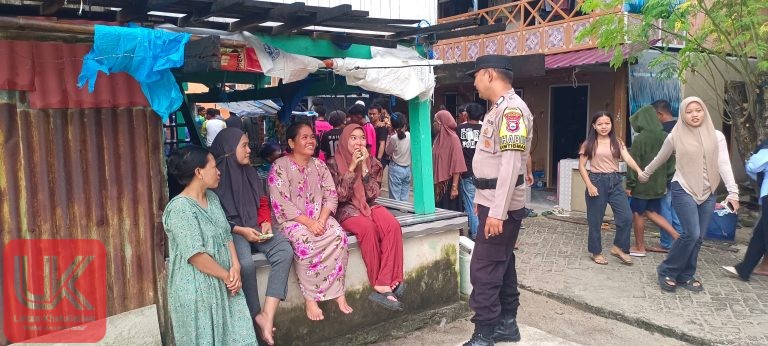 Bhabinkamtibmas Kelurahan Mattiro Bintang laksanakan giat sambang himbau warga antisipasi bahaya kebakaran