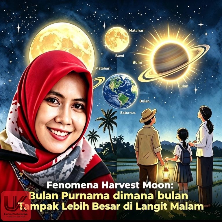 HARVEST MOON HIASI LANGIT PANGKEP MALAM INI, GURU IPA SMPN 3 PANGKAJENE: JAWABAN ALAM SUDAH TERTULIS DI LANGIT