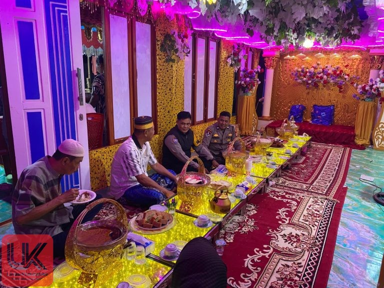 Hajatan Pernikahan Warga Dikawal Polsek Ma’rang